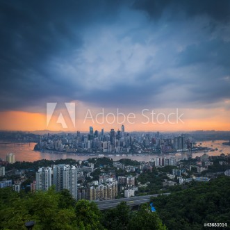 Picture of Aerial view of Chongqing China